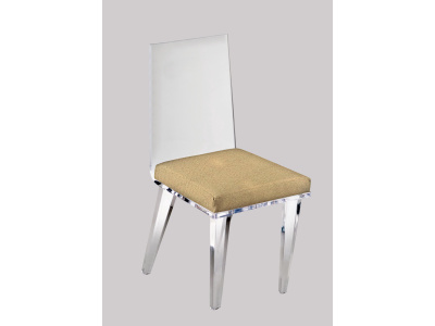 Crystal Chair - Plexi Wood Design Furniture